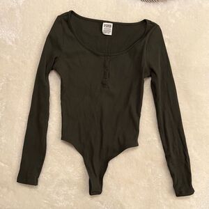 Pink VS Bodysuit Top